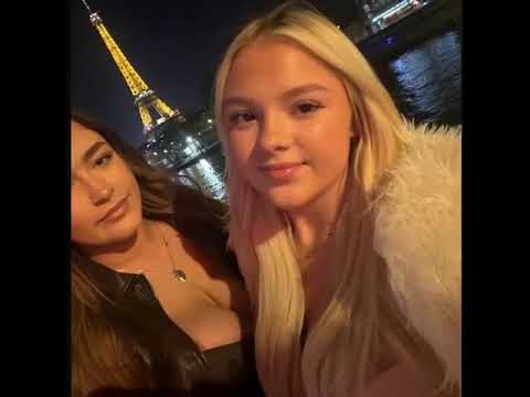 POV: Falling in love in Paris 🌙✨ #couples #travel | She might be going both ways #bi #love #duet
