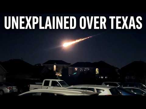 Strange Aerial Phenomenon Over Texas | Aviation Mystery